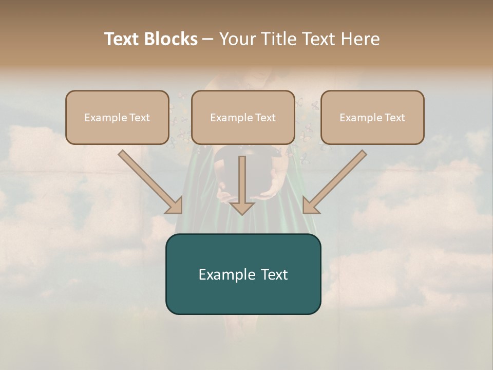 Retro Sky Design PowerPoint Template
