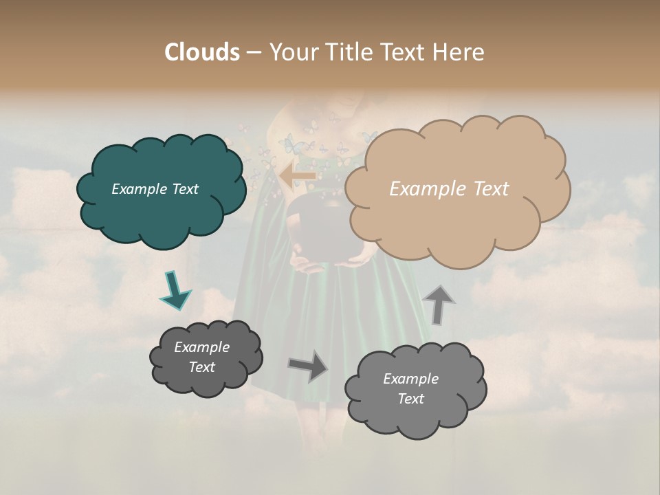 Retro Sky Design PowerPoint Template