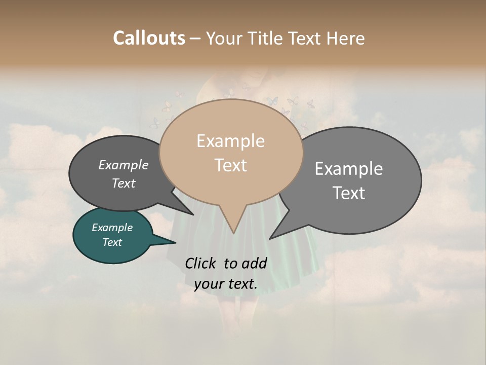 Retro Sky Design PowerPoint Template