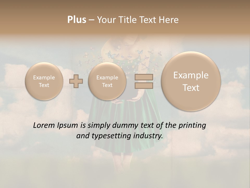 Retro Sky Design PowerPoint Template