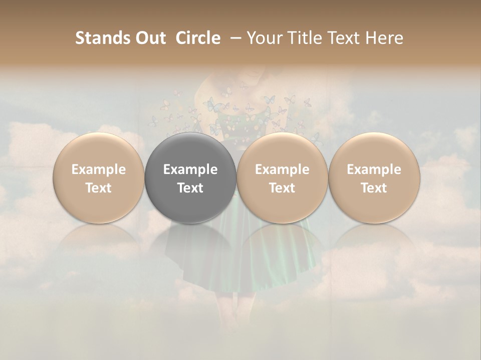 Retro Sky Design PowerPoint Template
