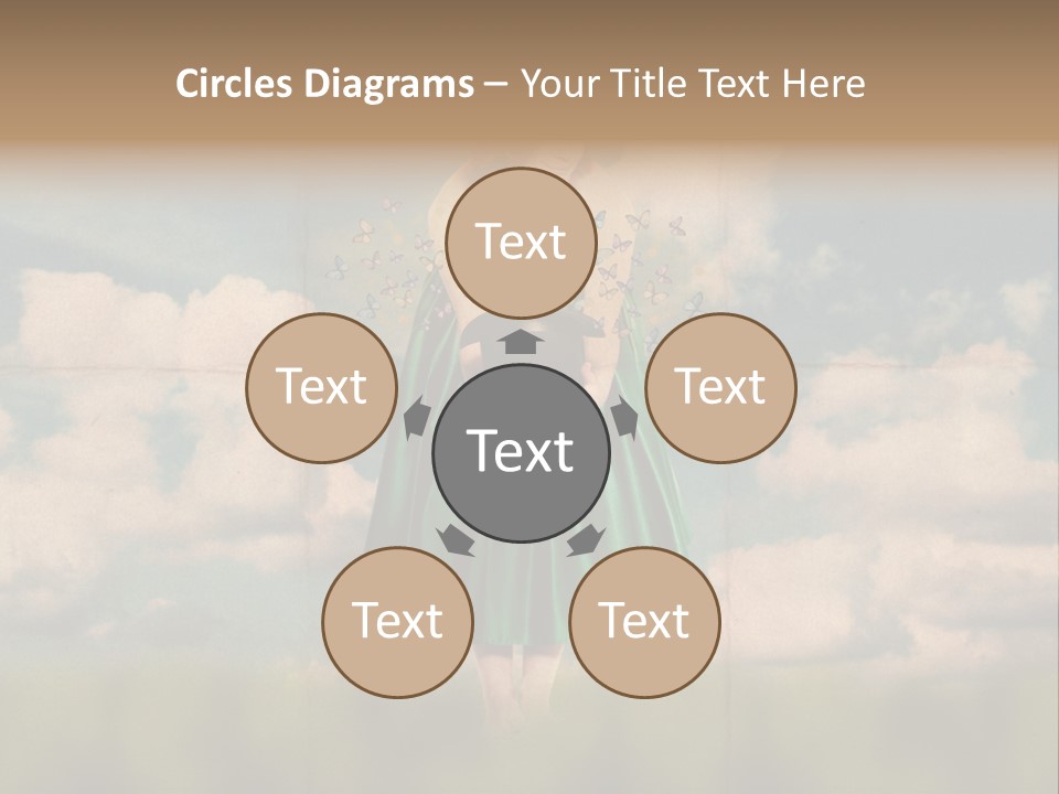 Retro Sky Design PowerPoint Template