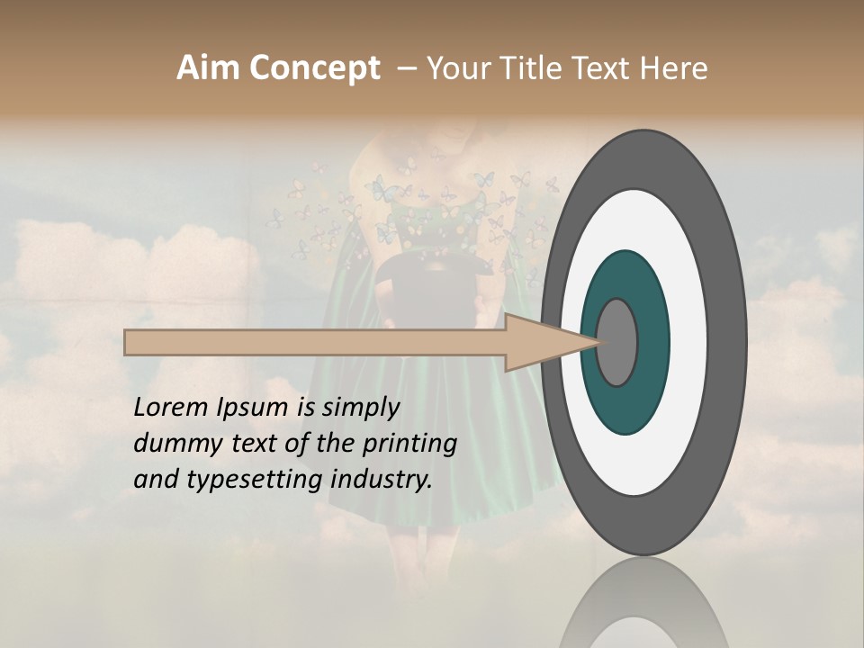 Retro Sky Design PowerPoint Template