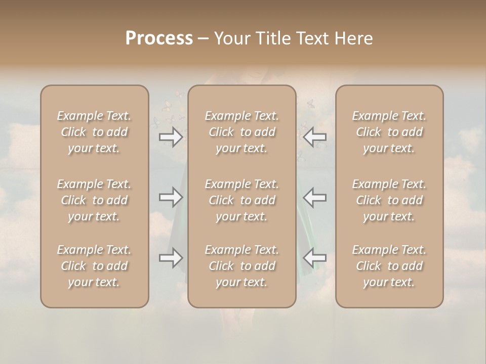 Retro Sky Design PowerPoint Template