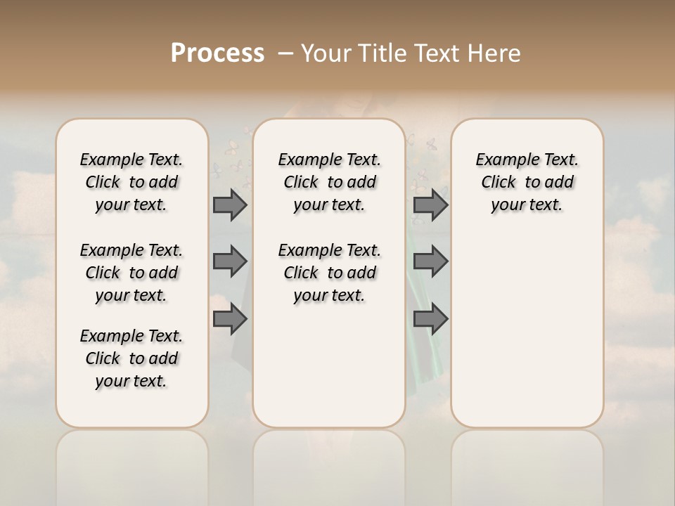 Retro Sky Design PowerPoint Template
