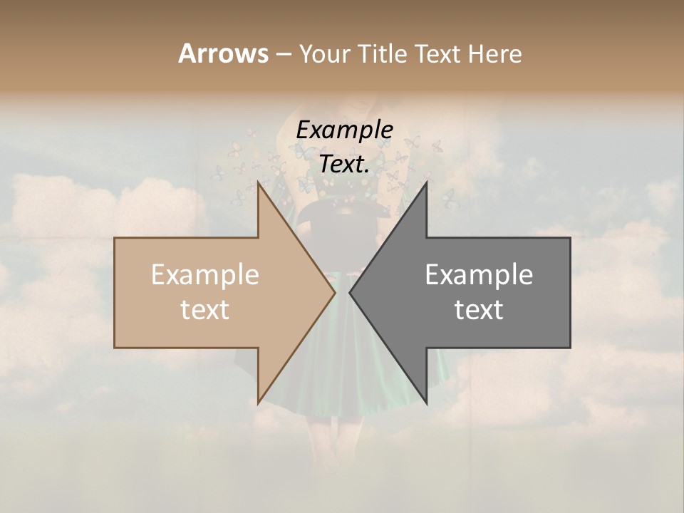 Retro Sky Design PowerPoint Template