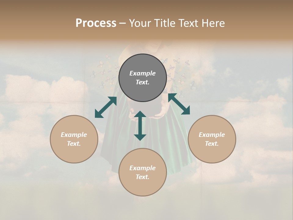 Retro Sky Design PowerPoint Template