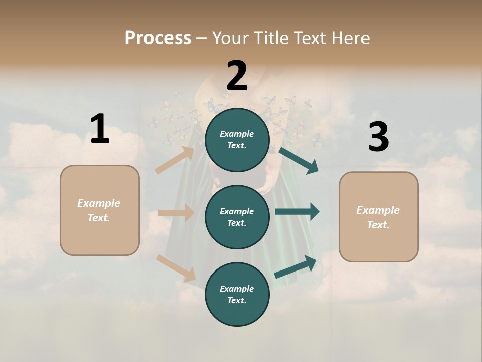 Retro Sky Design PowerPoint Template