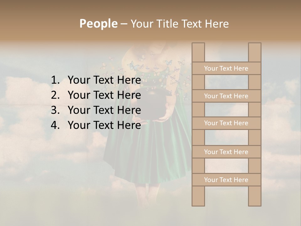 Retro Sky Design PowerPoint Template