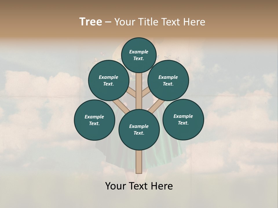 Retro Sky Design PowerPoint Template