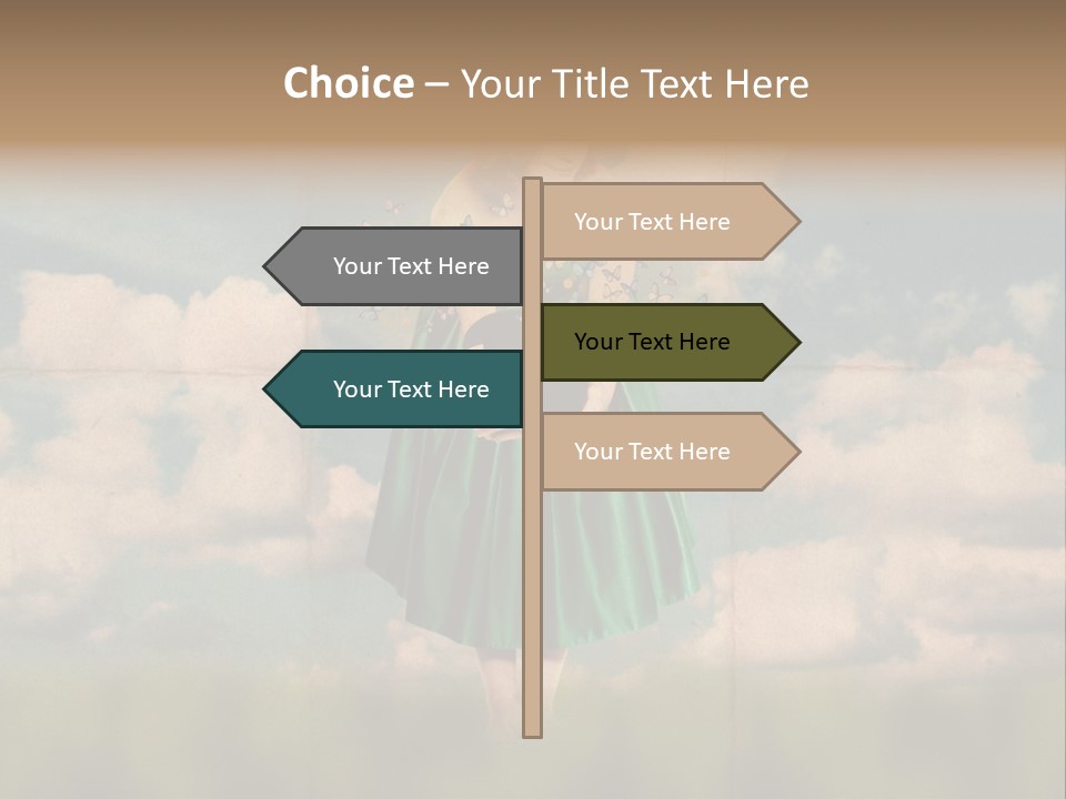 Retro Sky Design PowerPoint Template