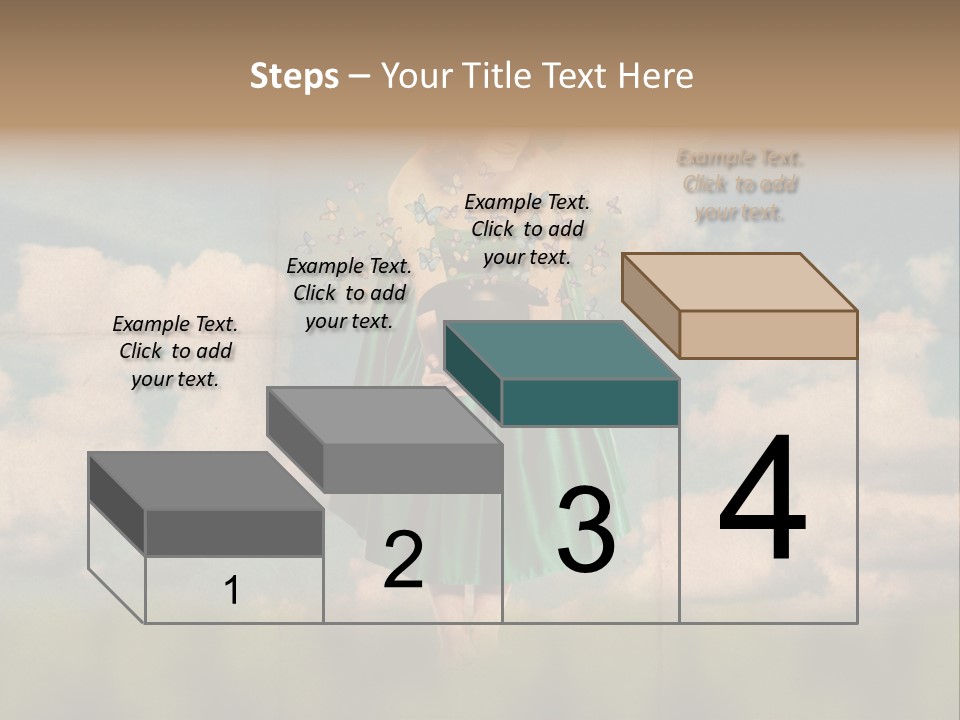 Retro Sky Design PowerPoint Template