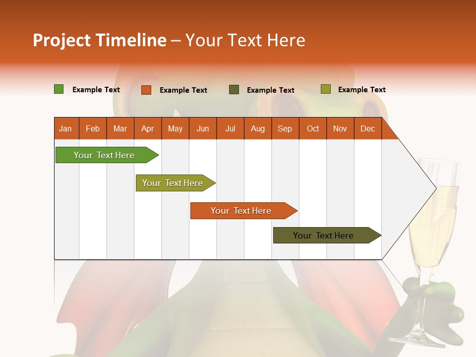 Animal Child White PowerPoint Template