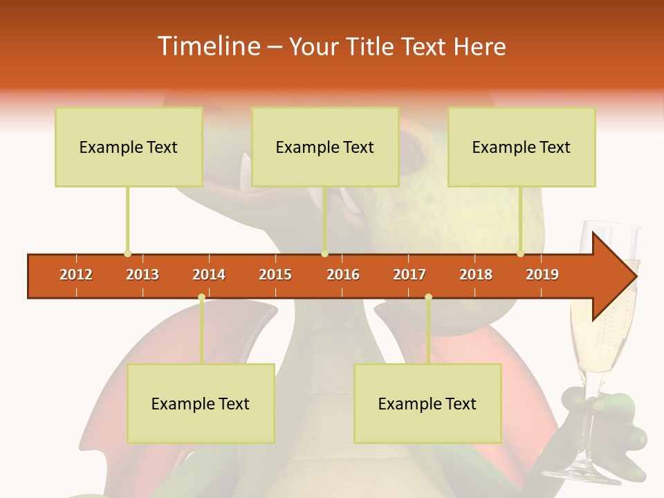 Animal Child White PowerPoint Template