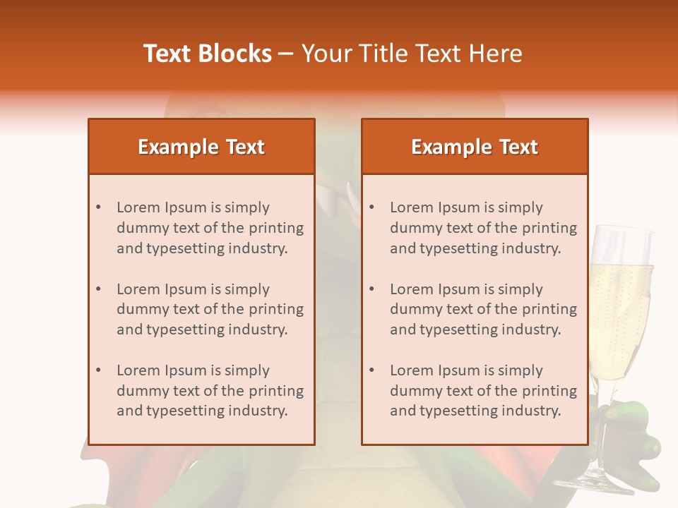 Animal Child White PowerPoint Template