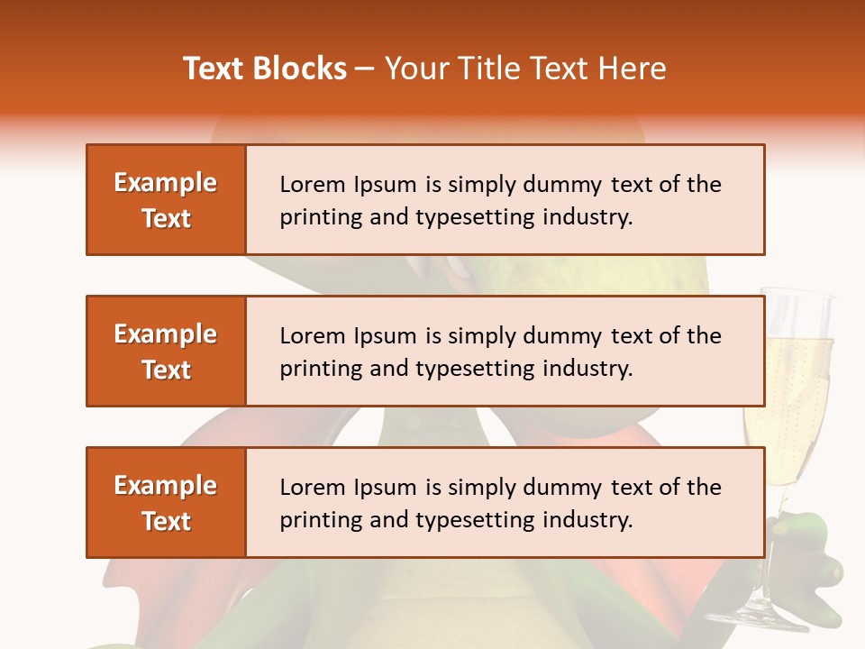 Animal Child White PowerPoint Template