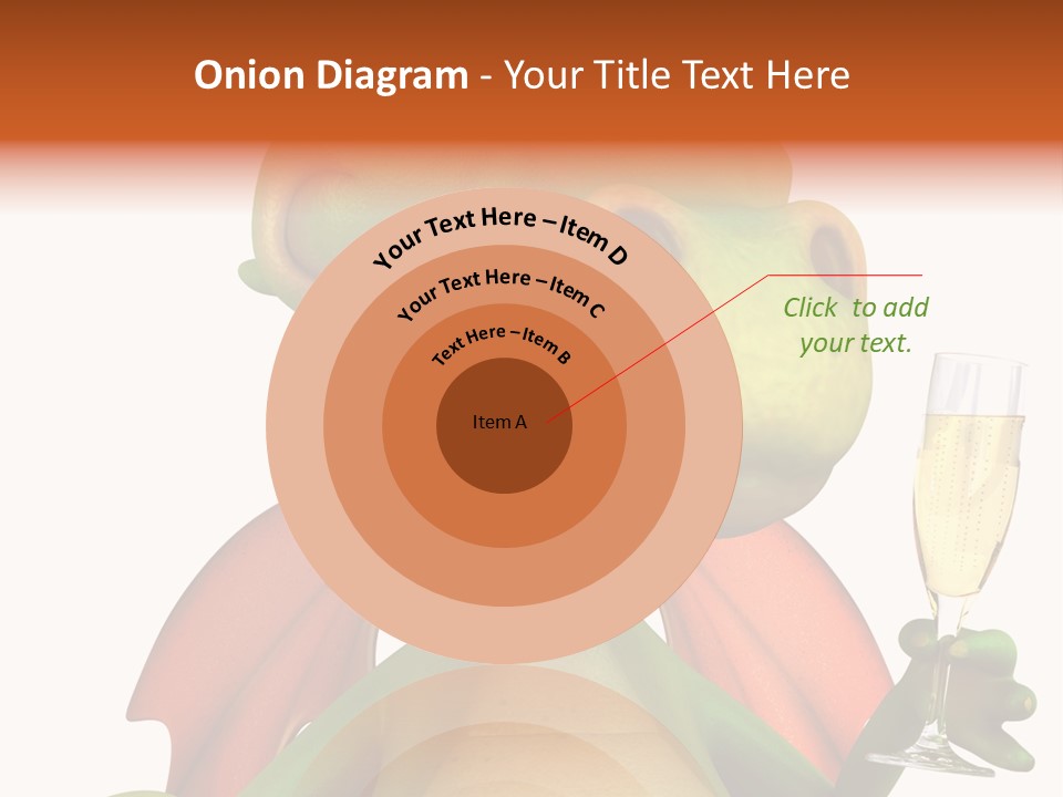 Animal Child White PowerPoint Template