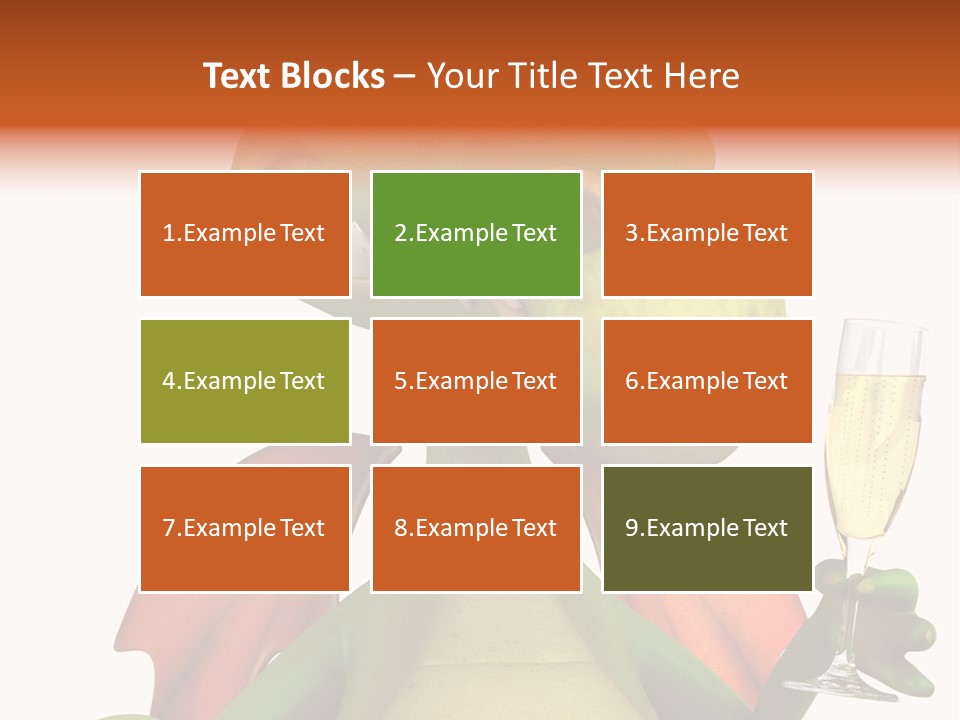 Animal Child White PowerPoint Template