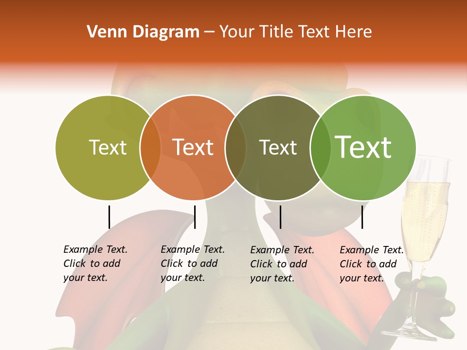 Animal Child White PowerPoint Template