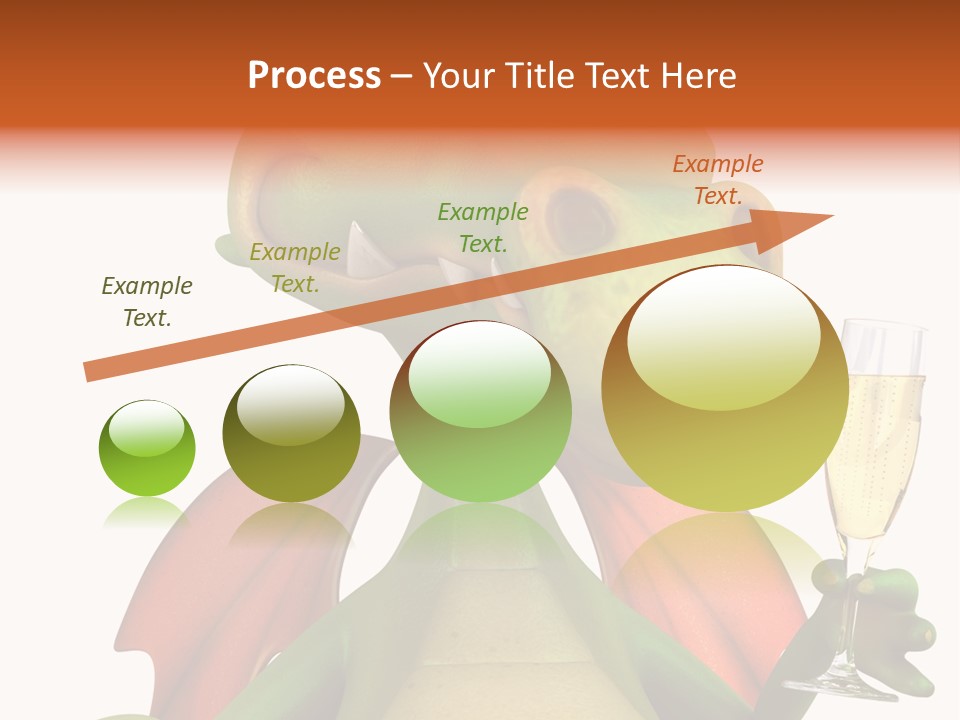 Animal Child White PowerPoint Template