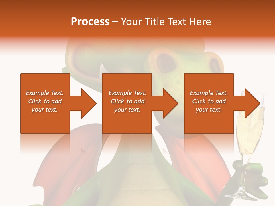 Animal Child White PowerPoint Template