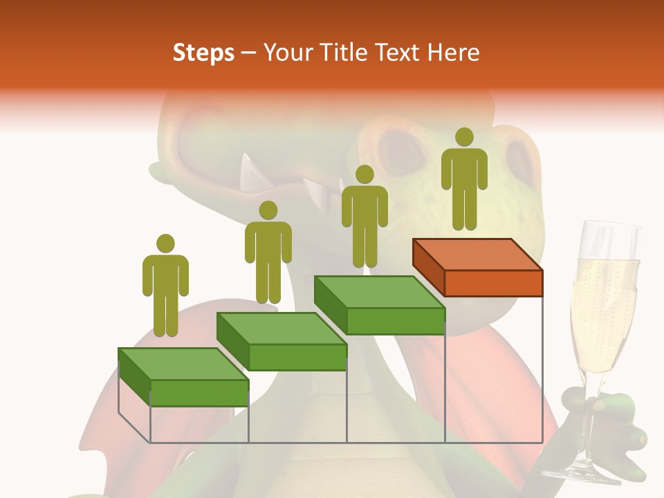 Animal Child White PowerPoint Template