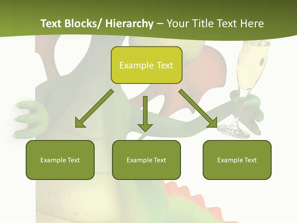 Animal Party Green PowerPoint Template