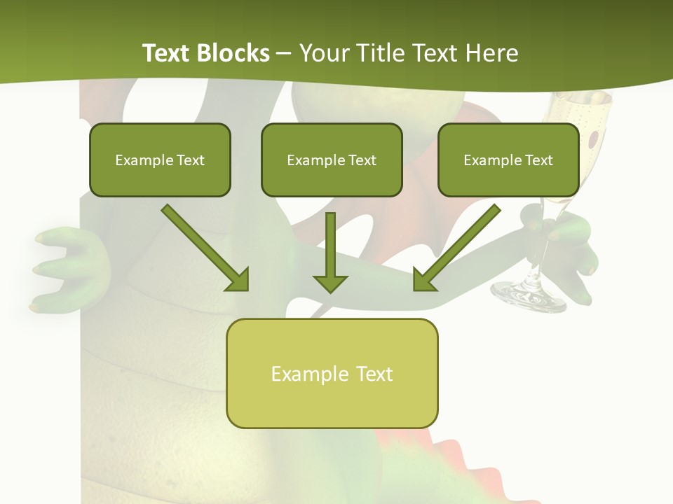 Animal Party Green PowerPoint Template