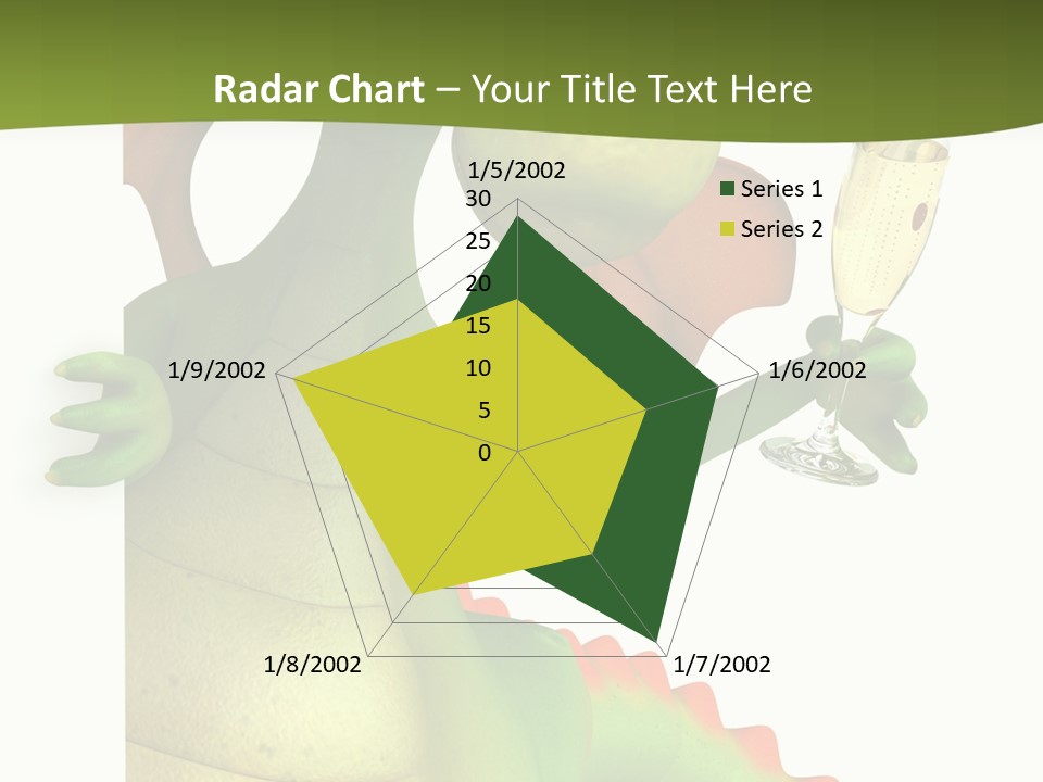 Animal Party Green PowerPoint Template