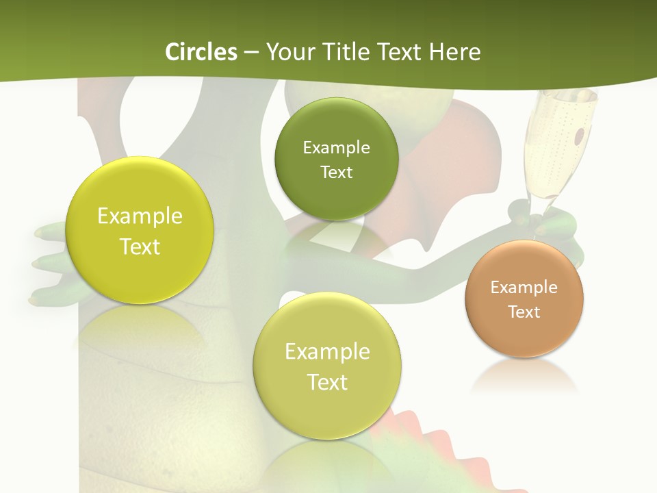 Animal Party Green PowerPoint Template