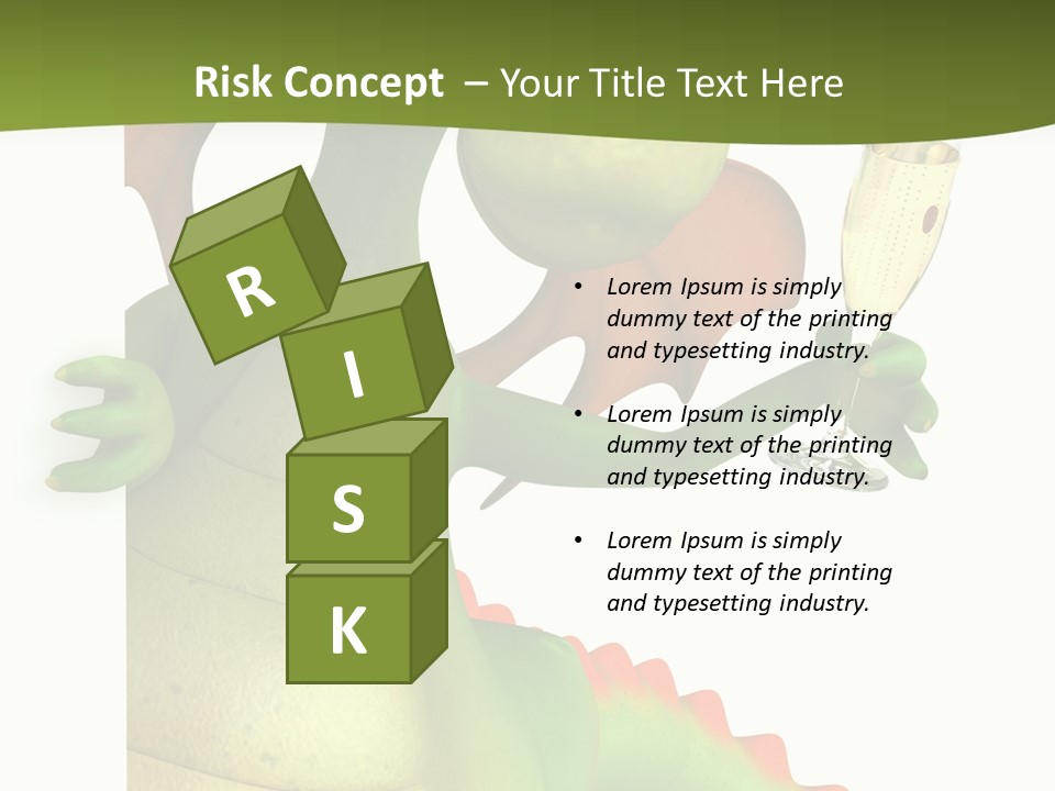 Animal Party Green PowerPoint Template