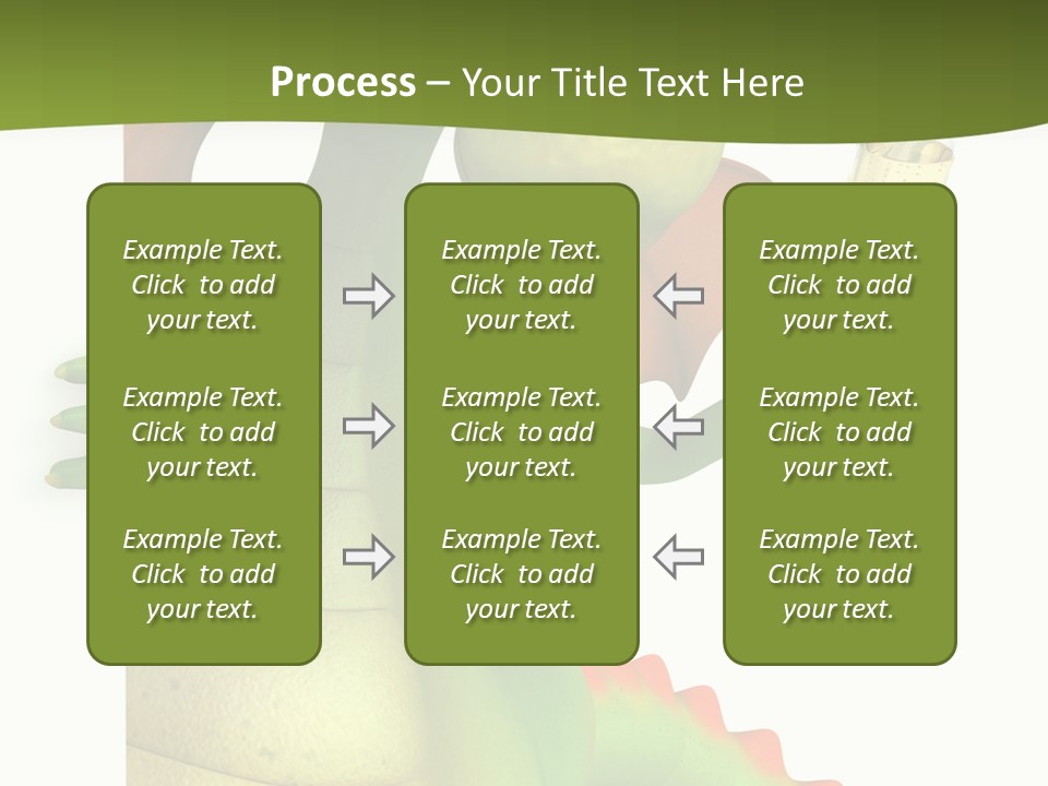 Animal Party Green PowerPoint Template