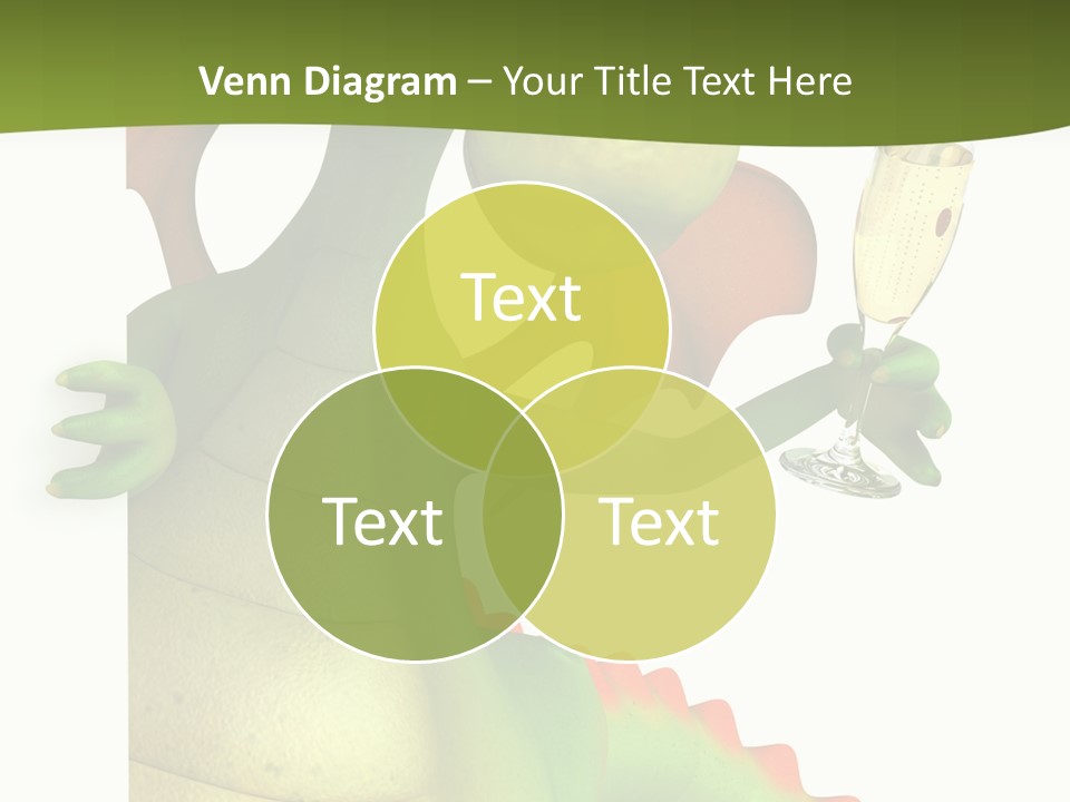 Animal Party Green PowerPoint Template