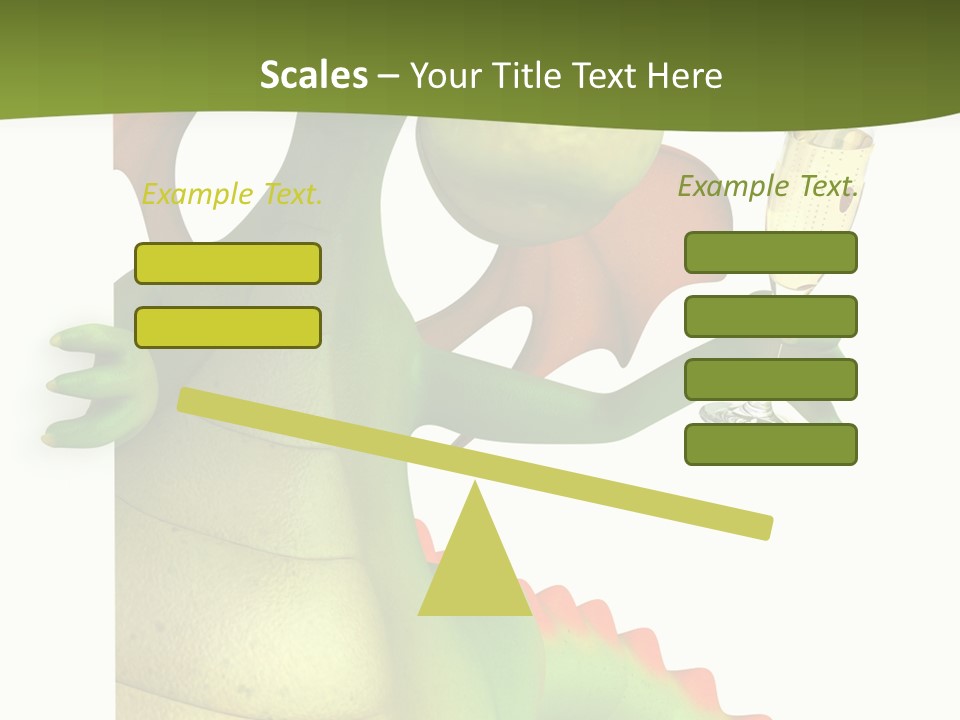 Animal Party Green PowerPoint Template