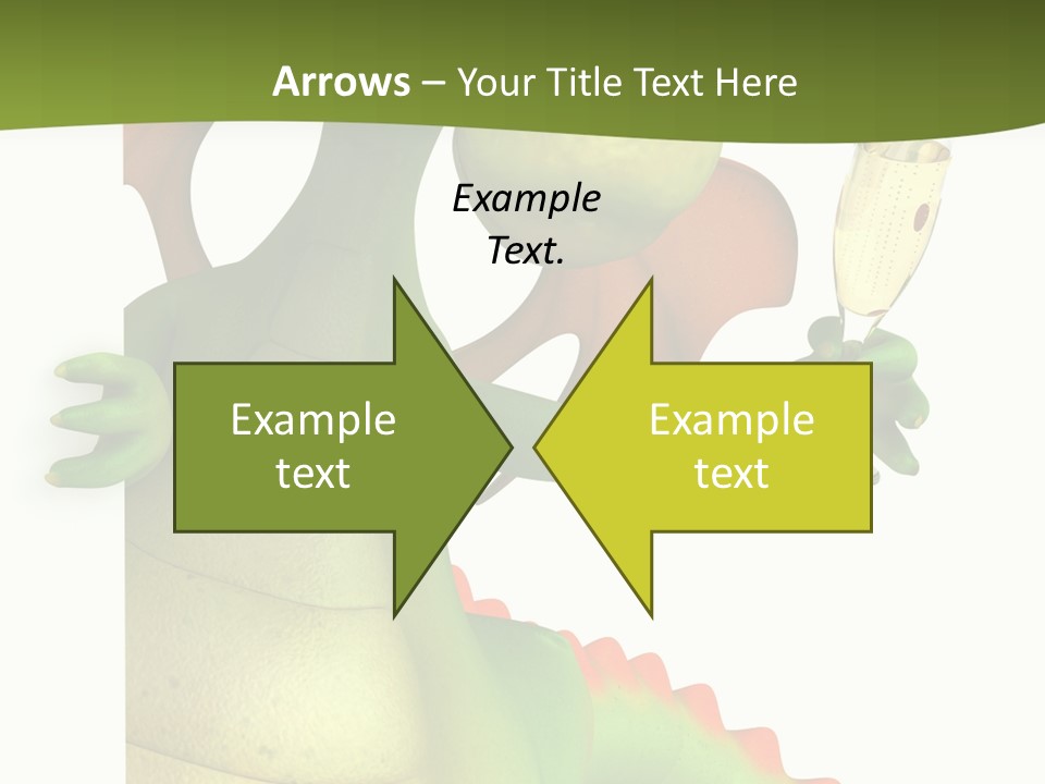 Animal Party Green PowerPoint Template