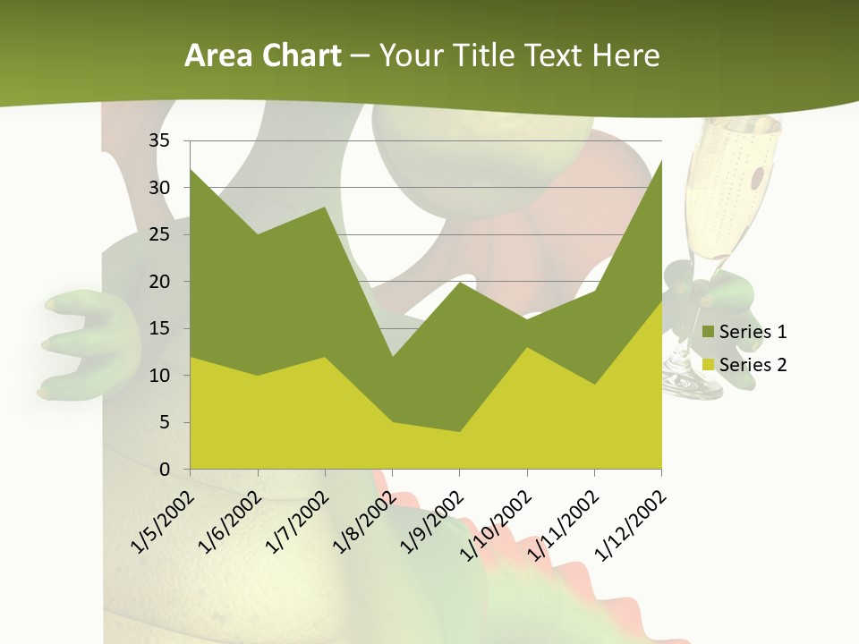 Animal Party Green PowerPoint Template