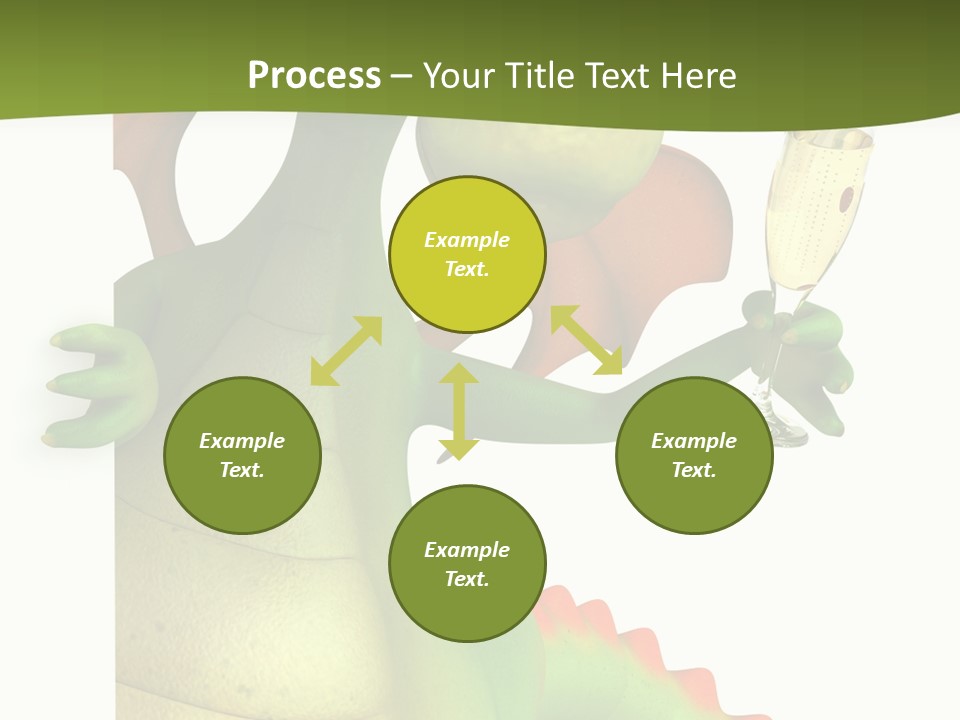 Animal Party Green PowerPoint Template