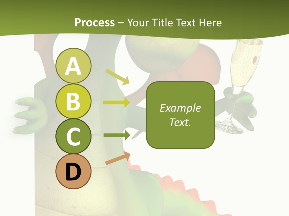 Animal Party Green PowerPoint Template