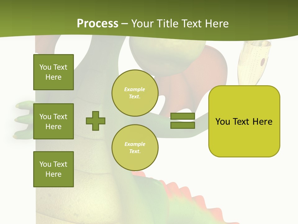 Animal Party Green PowerPoint Template