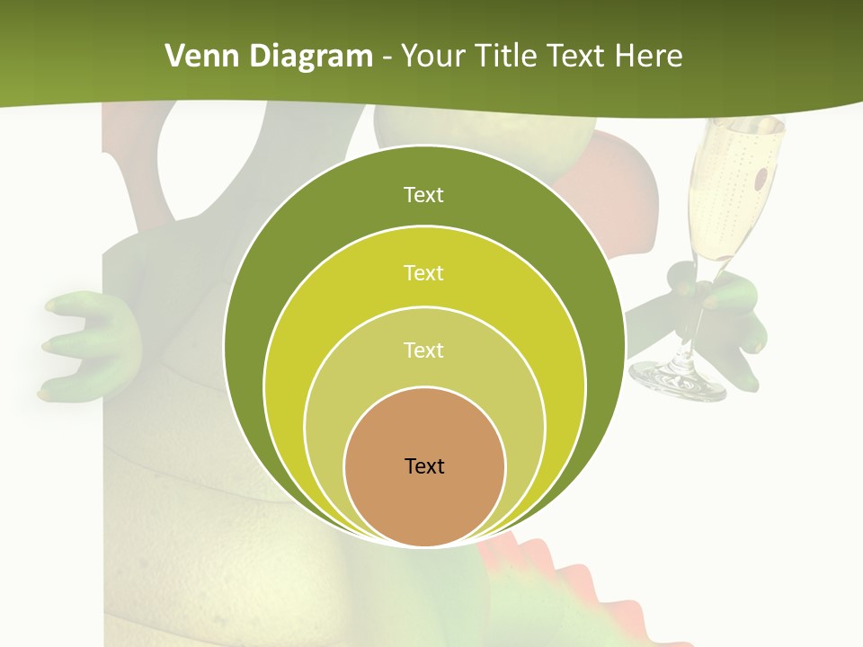 Animal Party Green PowerPoint Template
