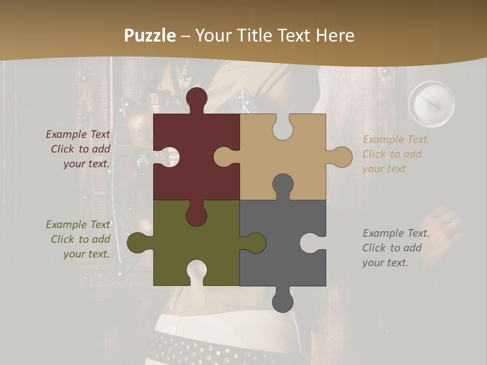 Coffre Victorien Super PowerPoint Template