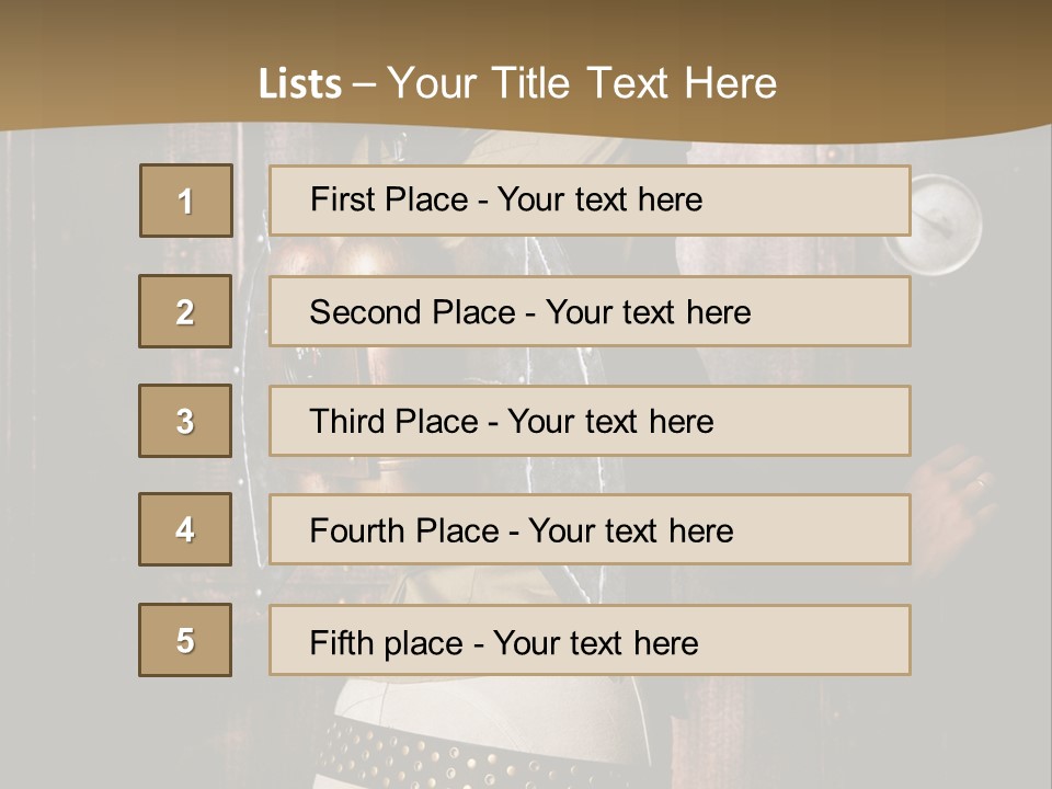 Coffre Victorien Super PowerPoint Template