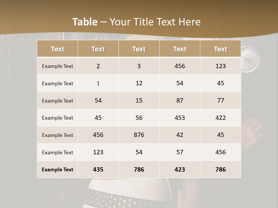 Coffre Victorien Super PowerPoint Template