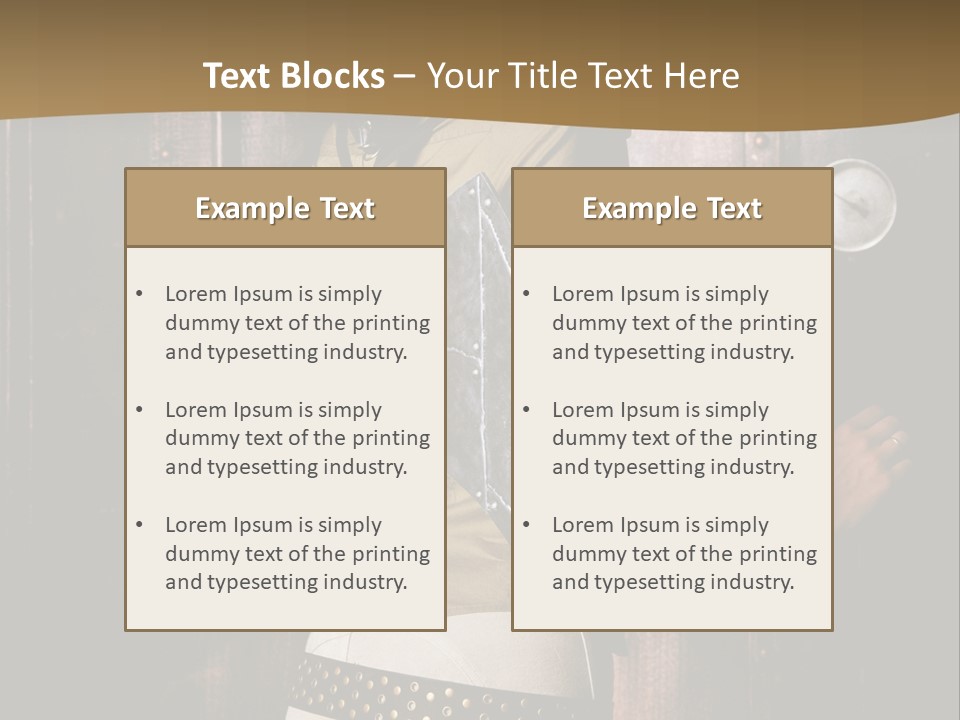 Coffre Victorien Super PowerPoint Template