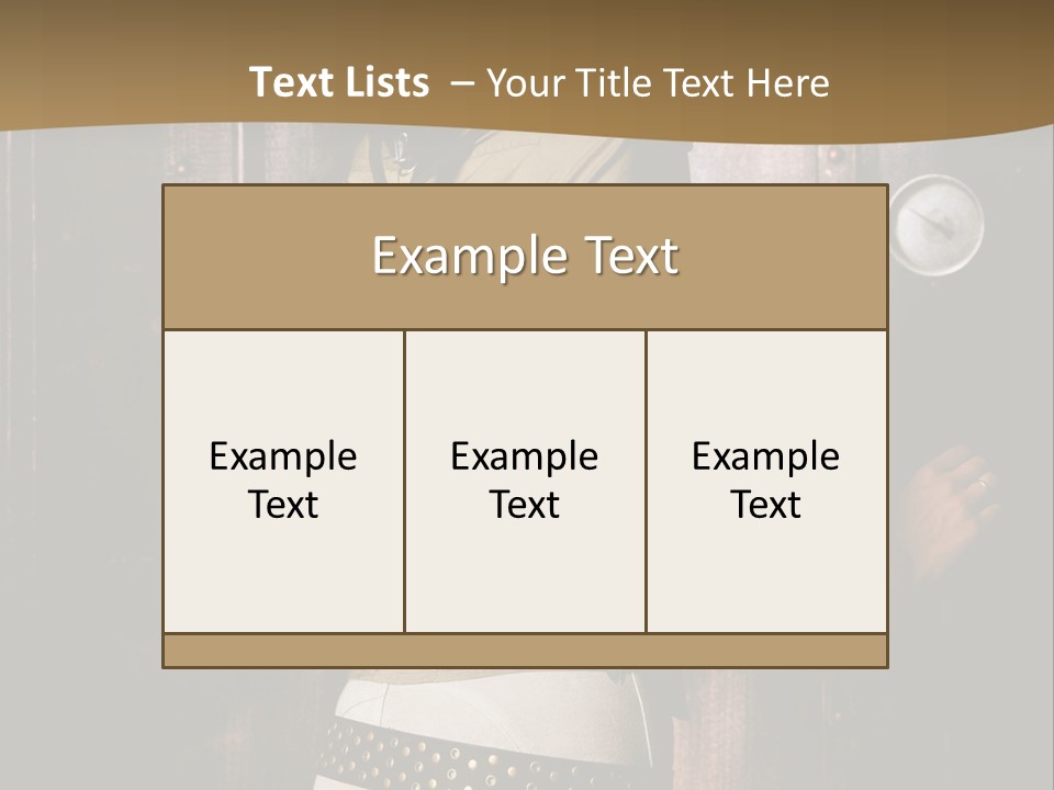 Coffre Victorien Super PowerPoint Template