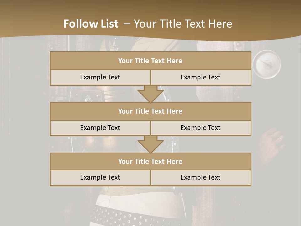 Coffre Victorien Super PowerPoint Template
