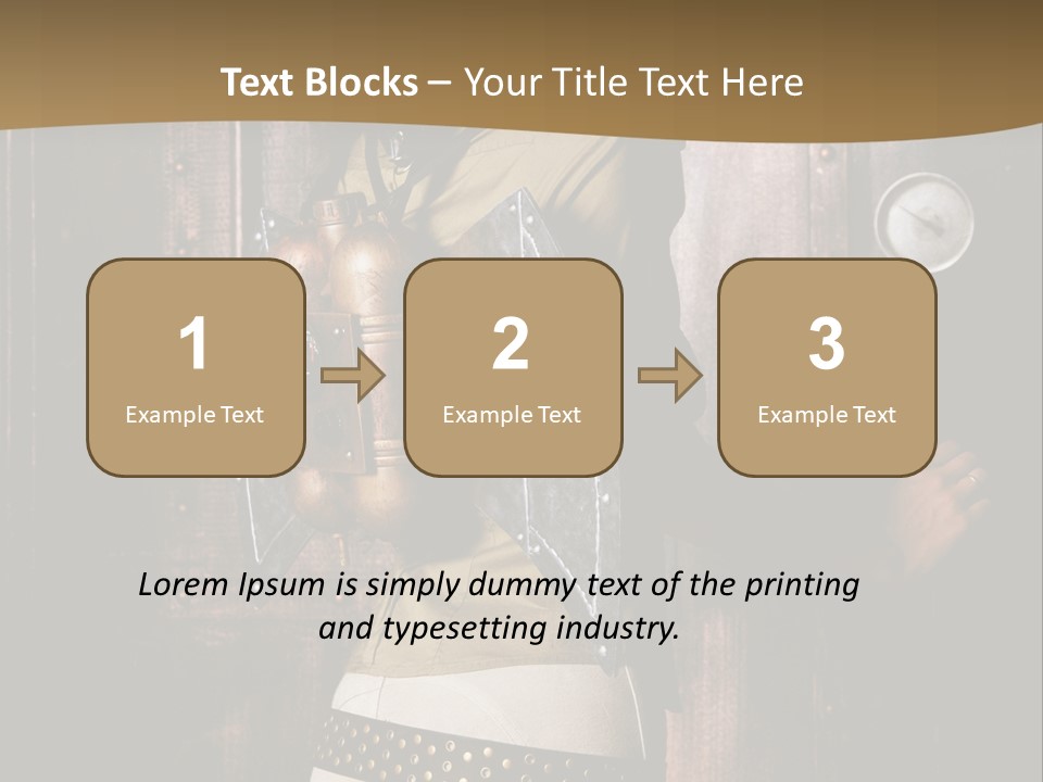 Coffre Victorien Super PowerPoint Template