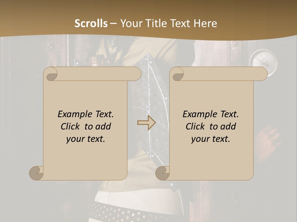 Coffre Victorien Super PowerPoint Template