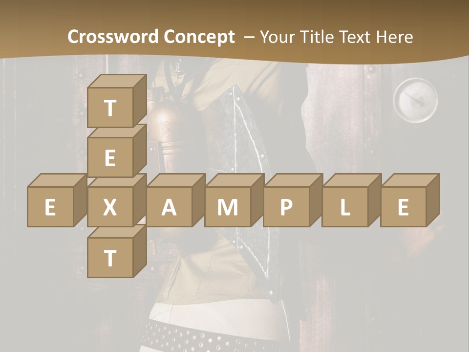 Coffre Victorien Super PowerPoint Template