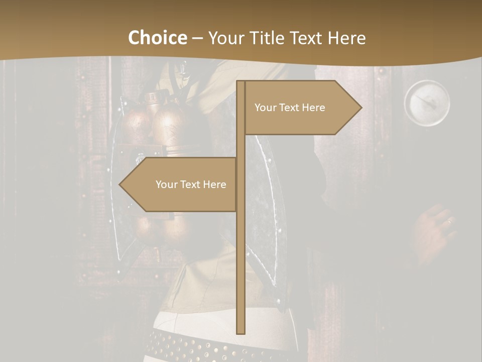 Coffre Victorien Super PowerPoint Template